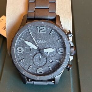 Fossil Nate Men’s Chronograph Watch model JR 1401